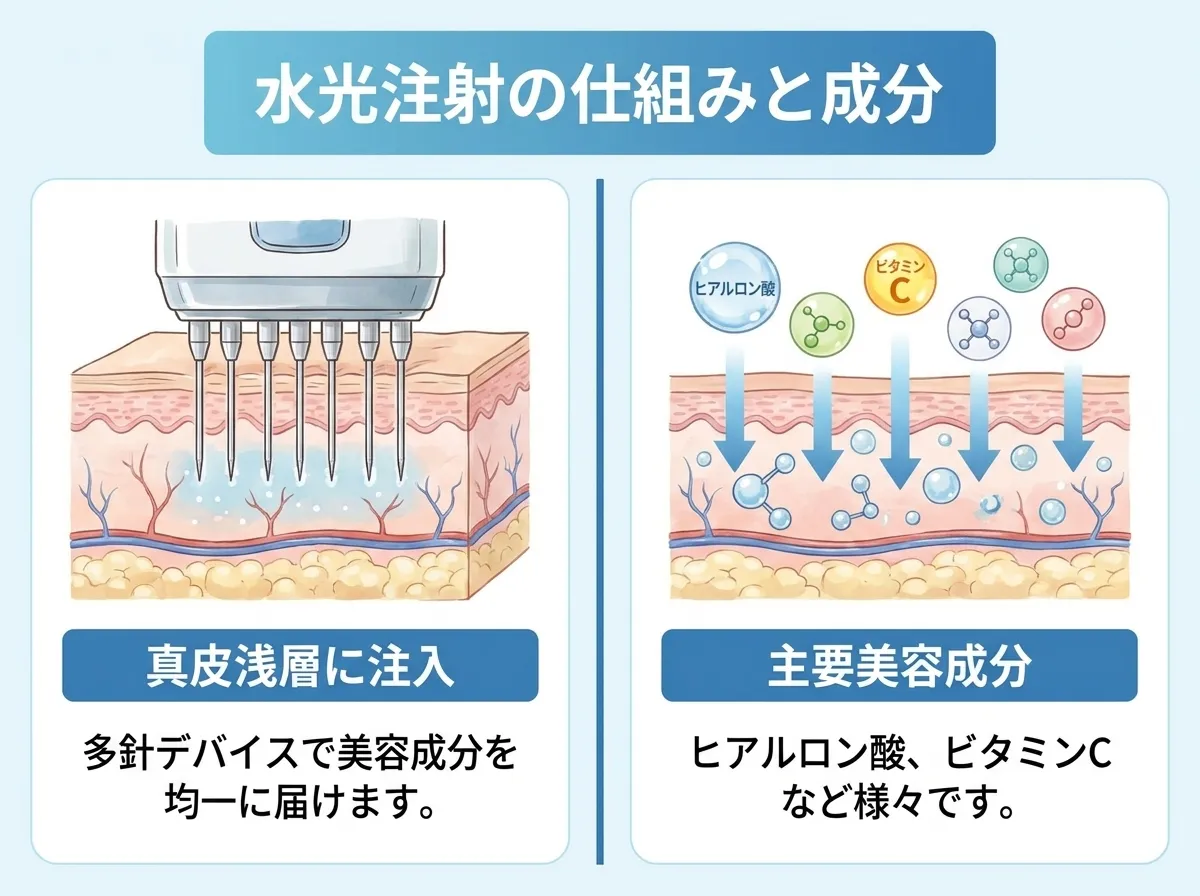 水光注射の効果は何回で出るのか！持続期間と向き不向きを解説 | 渋谷